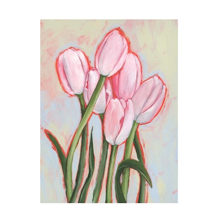 Annie Warren 'Peppy Tulip II' Canvas Art, 18x24